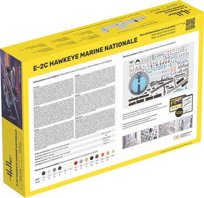 Heller STARTER KIT E-2C Hawkeye Marine Nationale 1:72