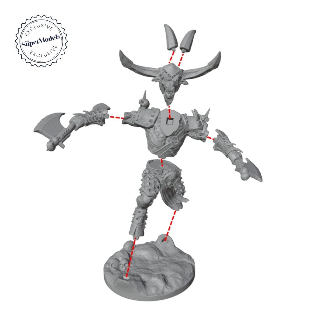 The Days of Valkryx - Minotaur (Pose 2)