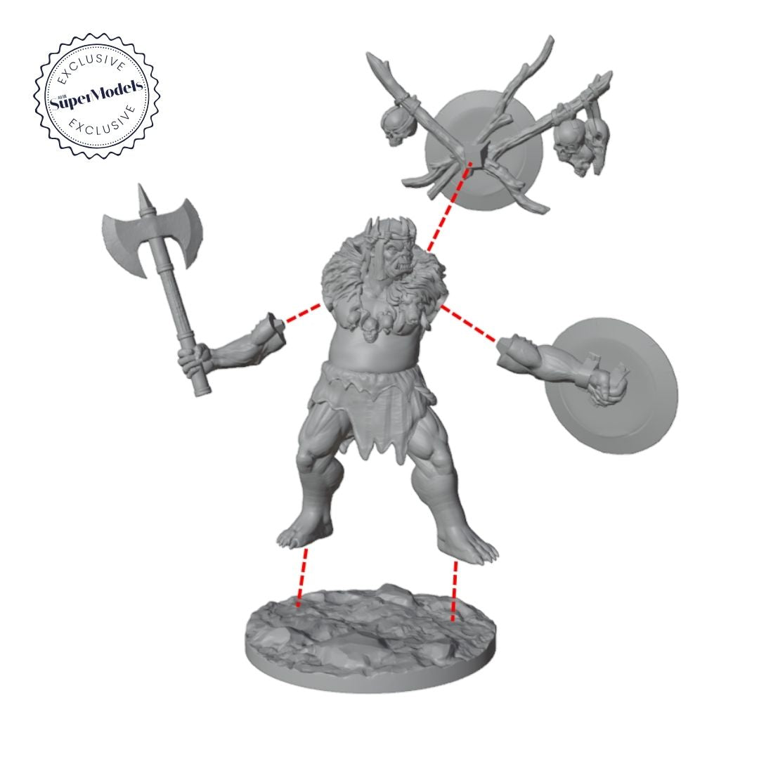 The Days of Valkryx - Wearg Warrior (Pack of 3)