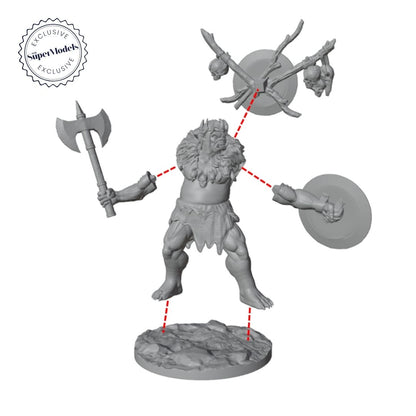 The Days of Valkryx - Wearg Warrior (Pack of 3)