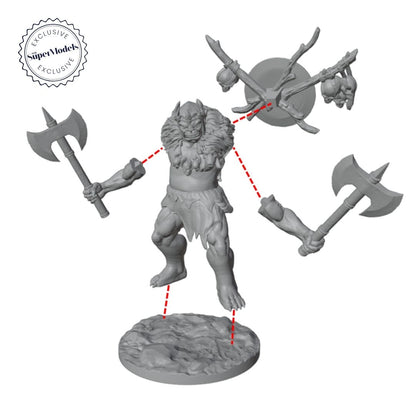 The Days of Valkryx - Wearg Warrior (Pack of 3)