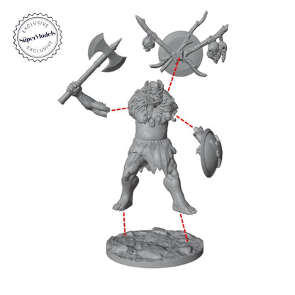 The Days of Valkryx - Wearg Warrior (Pack of 3)