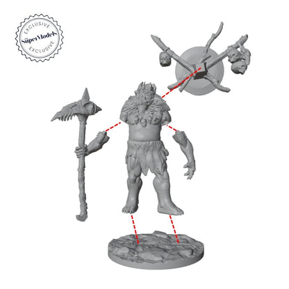 The Days of Valkryx - Wearg Spearmen (Pack of 3)