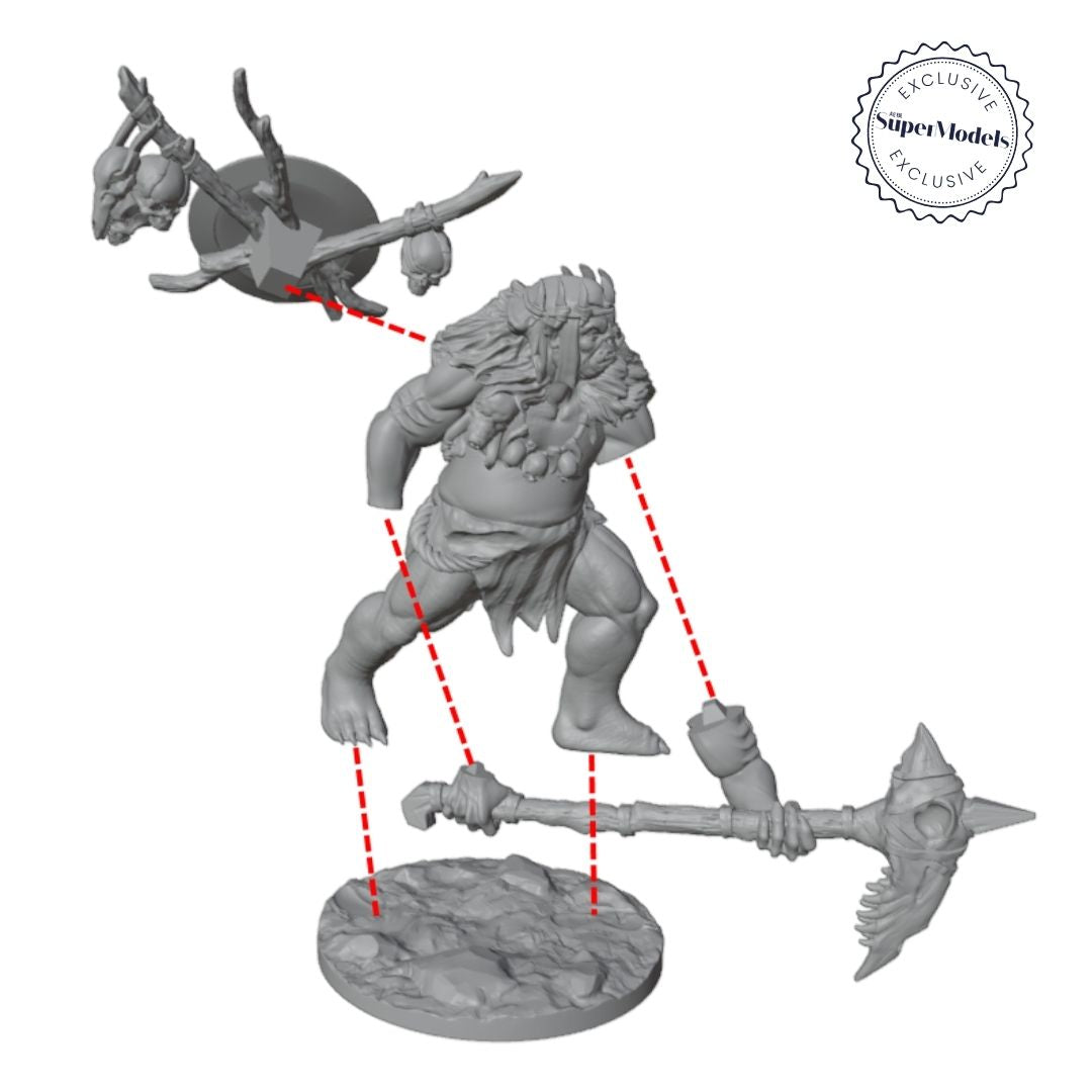 The Days of Valkryx - Wearg Spearmen (Pack of 3)