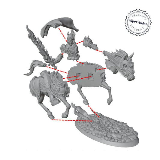 The Days of Valkryx - Modrof (The Fire King) - Product Image