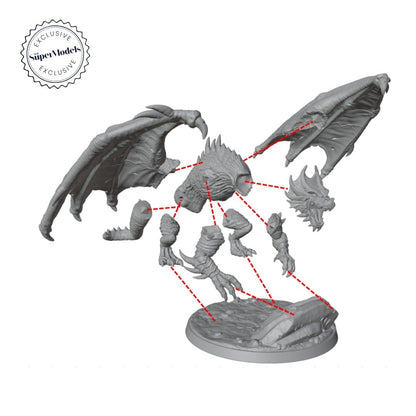 The Days of Valkryx - Astigend (Fire Dragon) - Product Image