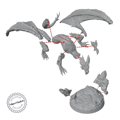 The Days of Valkryx - Vertigron (Ice Dragon)