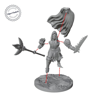 The Days of Valkryx - Wulfgeldre Warrior Wizard