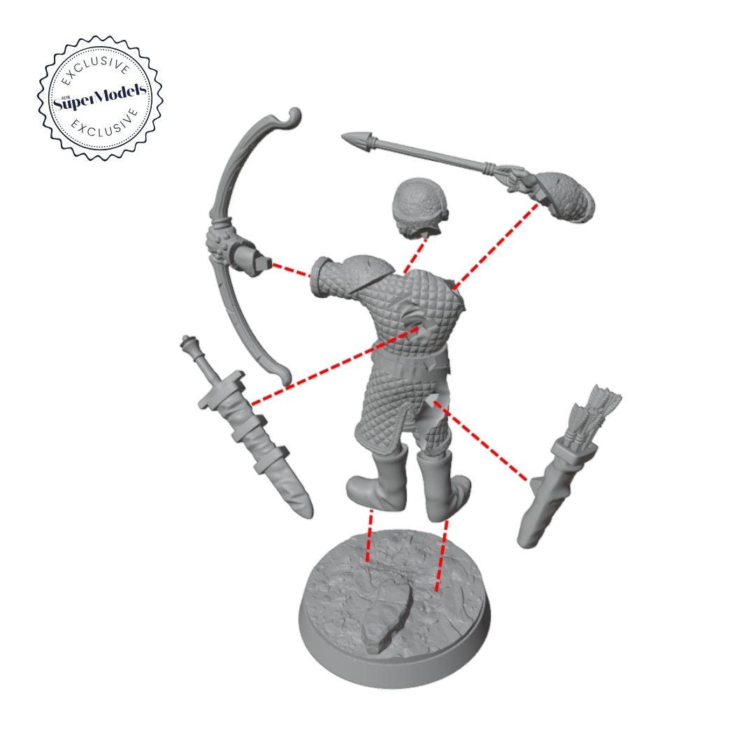 The Days of Valkryx - Archers of Mynsterlif (Pack of 3)