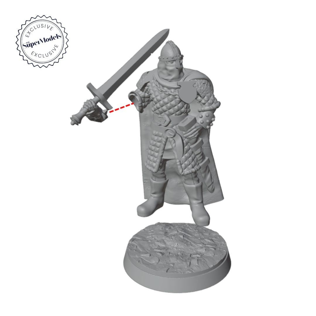 The Days of Valkryx - Swordsmen of Mynsterilf (Pack of 3)