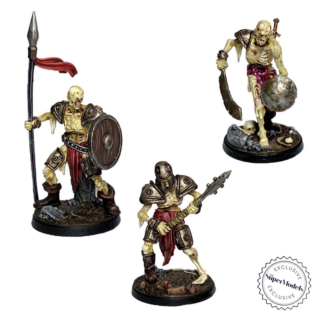 The Days of Valkryx - Undead Warriors (Pack of 3)