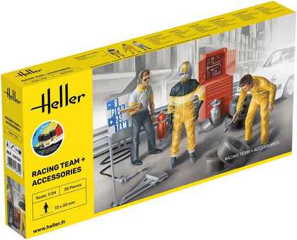 Heller STARTER KIT Racing Team 1:24