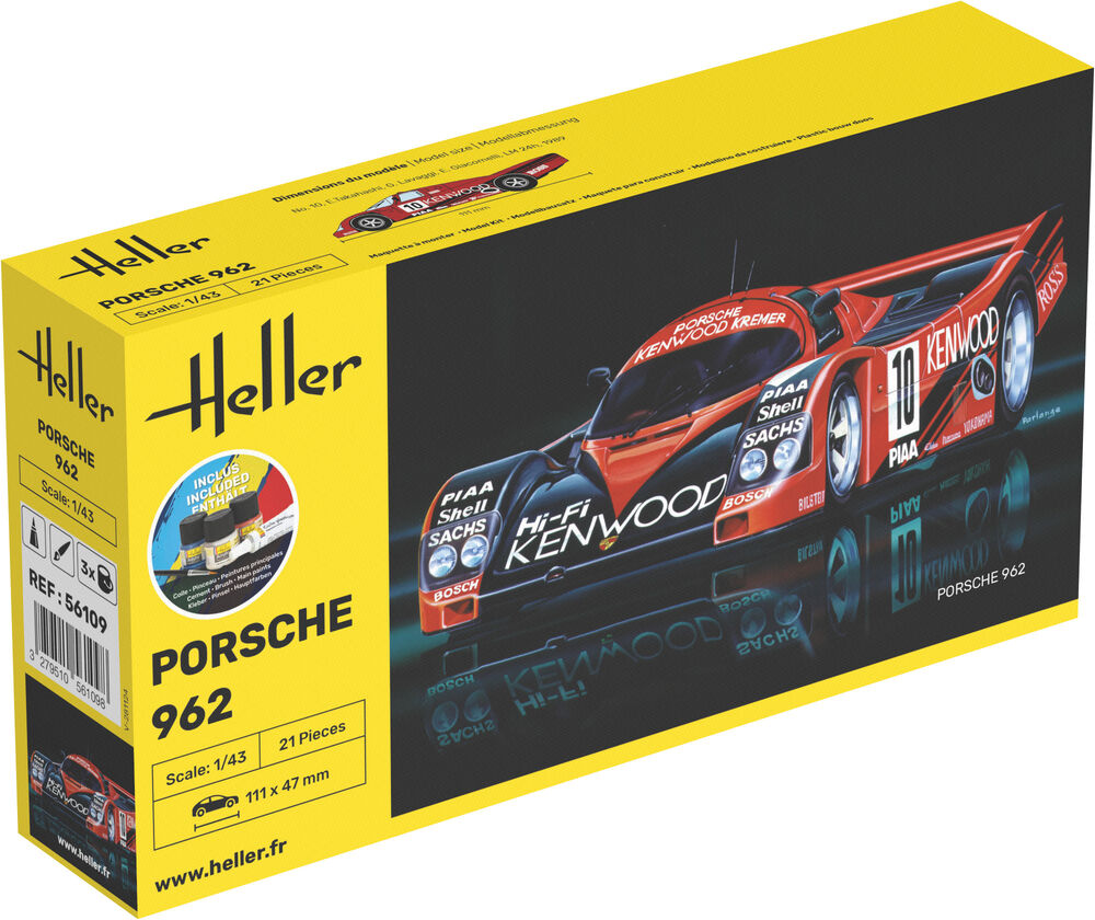 Heller - Gift Set Porsche 962 56109