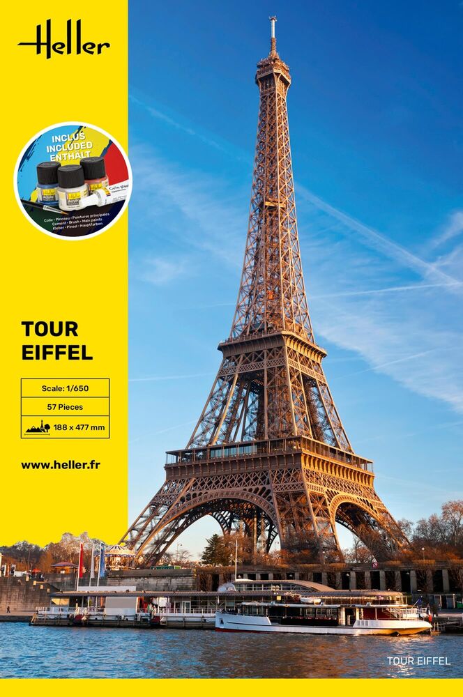 Heller STARTER KIT Tour Eiffel 1:650