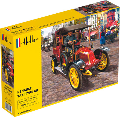 Heller 1/24 Renault Taxi Type AG Plastic Model Kit 30705