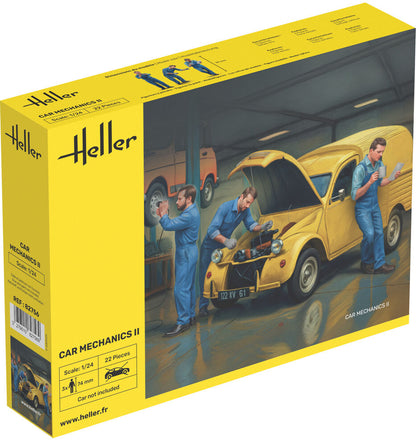 Heller 1/24 Car Mechanics II Figure Set Model Kit 82756