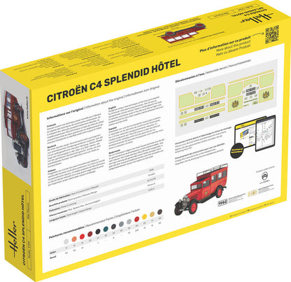 Heller 1/24 Citroen C4 Splendid Hotel Model Kit 80713