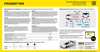 Heller - Peugeot 905 80110