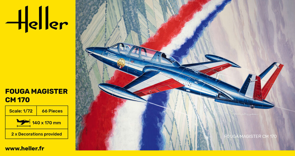 1/72 Heller - Fouga Magister CM 170