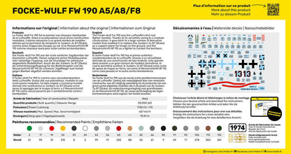 Heller STARTER KIT FW 190 A5/A8/F8 1:72