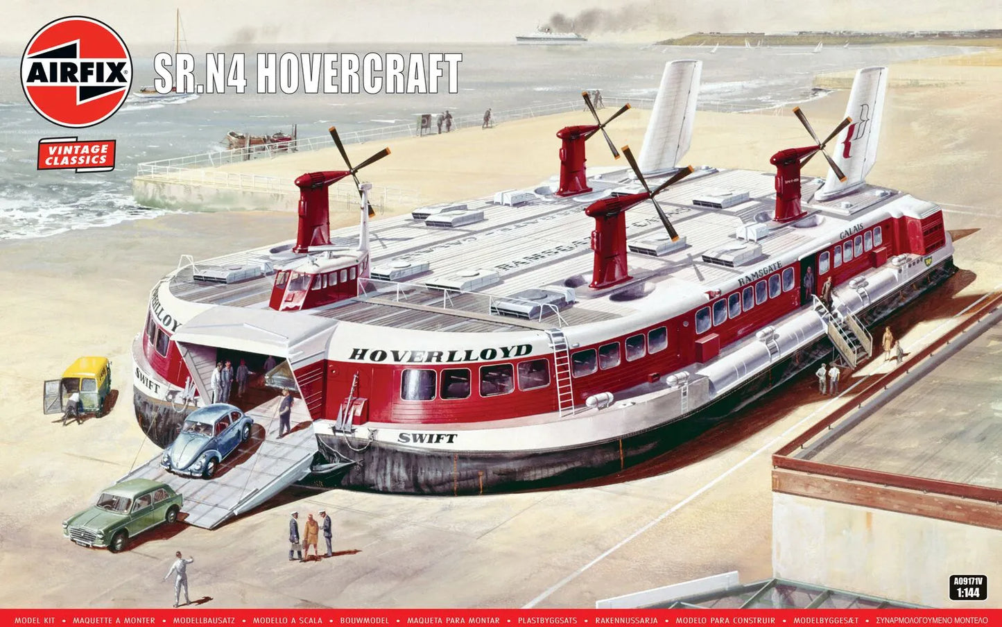 1/144 Airfix - SR.N4 Hovercraft