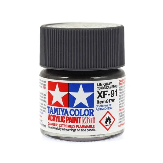 Tamiya - Acrylic Mini XF-91 IJN Grey YA 10ml