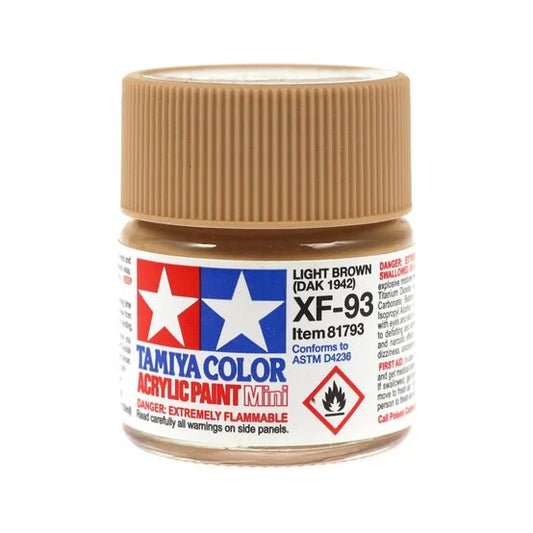 Tamiya - Acrylic Mini XF-93 Light Brown DAK 1942 10ml