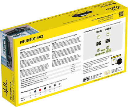 Heller STARTER KIT Peugeot 403 1:43