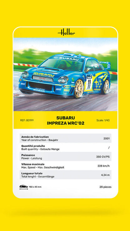 Heller Impreza WRC'02 1:43