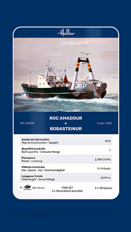 Heller Twin Set Roc Amadour + Bordasteinur 1:200