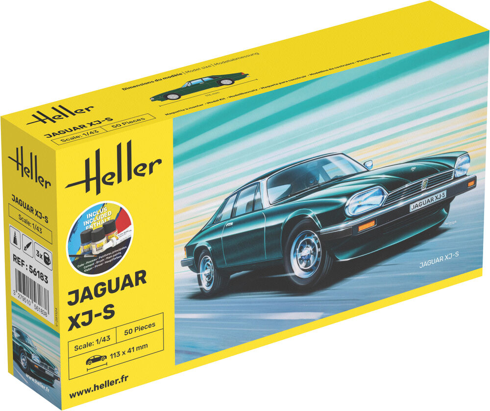 Heller STARTER KIT Jaguar XJ-S 1:43