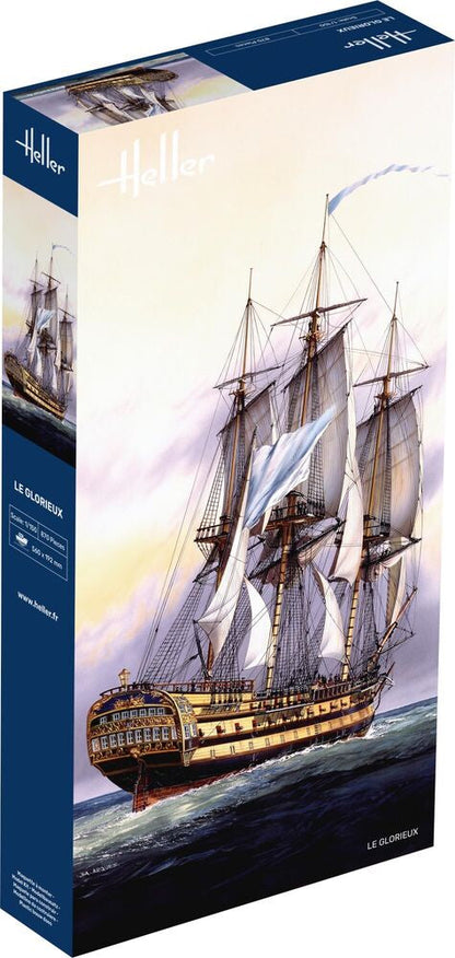 Heller 1/150 Le Glorieux French Ship of the Line Model Kit 80889