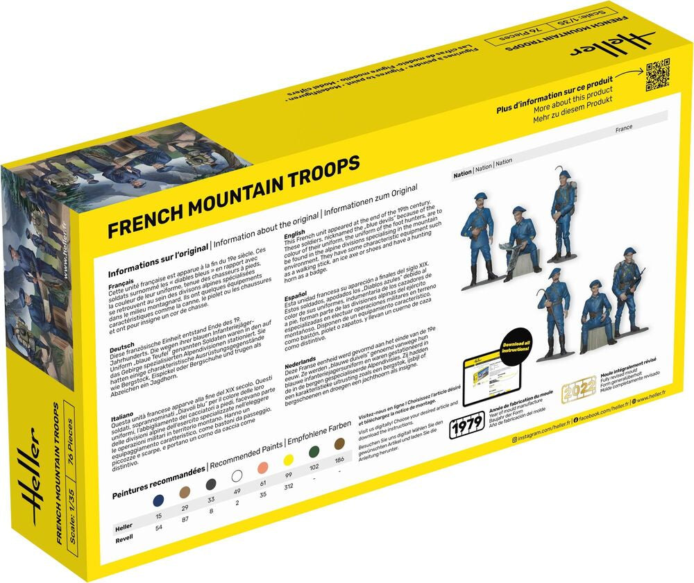Heller French Mountain Troops 1:35