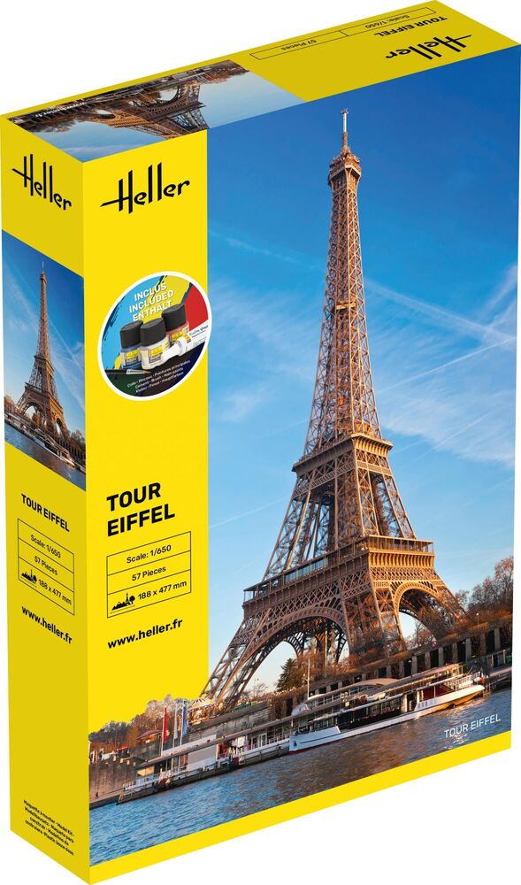 Heller 1/650 Scale Eiffel Tower Starter Kit 57201