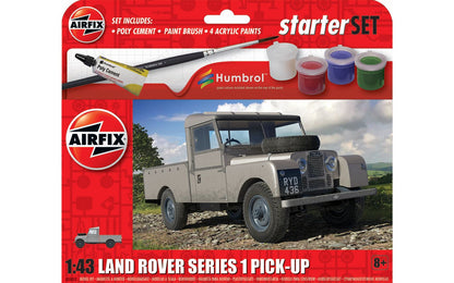 1/43 Airfix - Land Rover Series 1 Pick-Up Starter Set