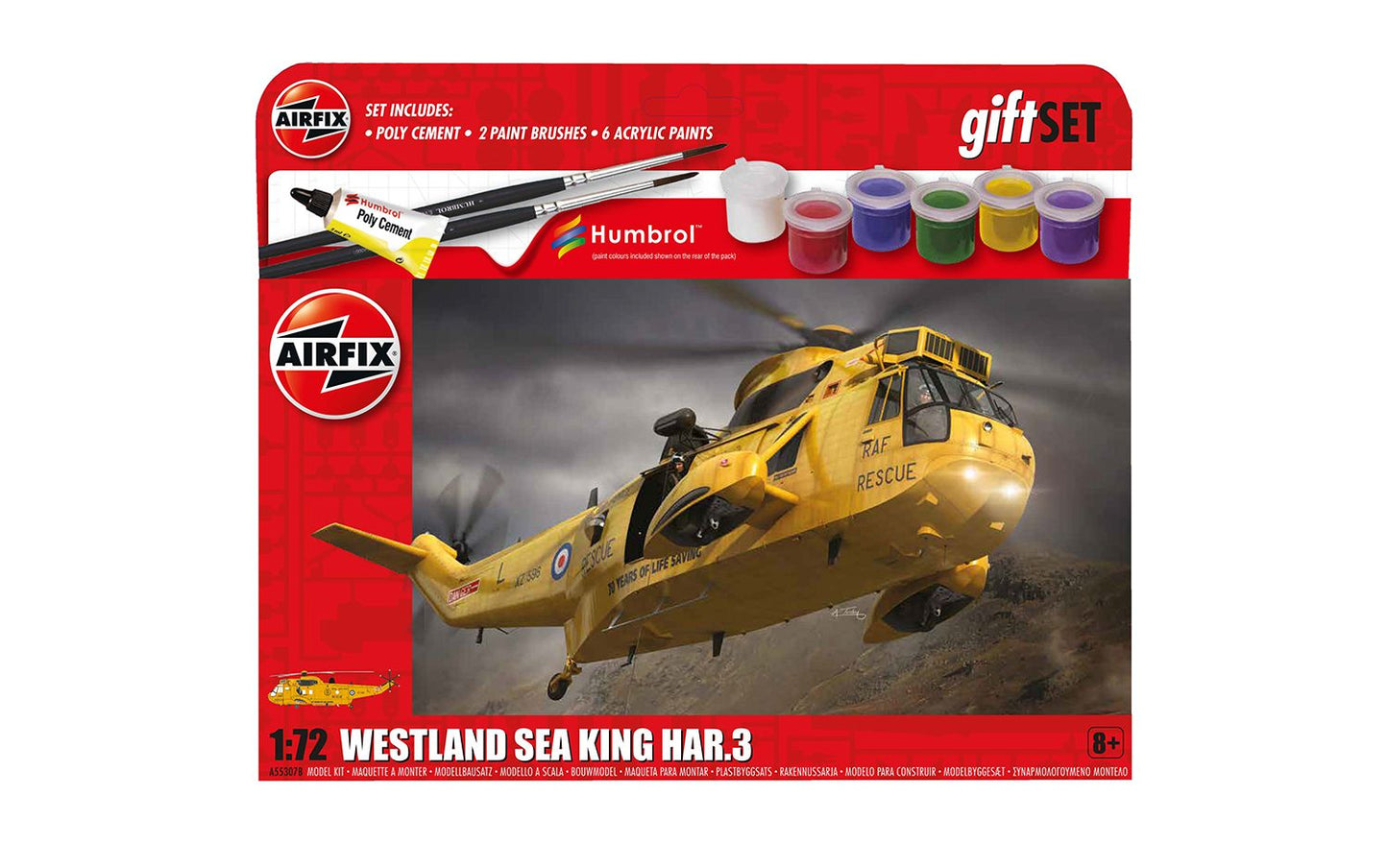 1/72 Airfix - Westland Sea King HAR.3 Starter Set