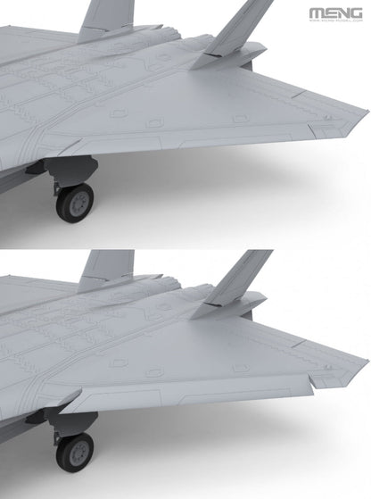 Meng 1/48 Chinese J-20 Stealth Fighter model kit LS-002, image 10