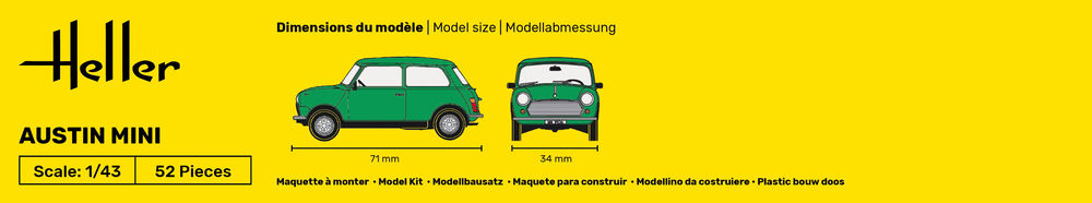 Heller STARTER KIT Mini 1:43