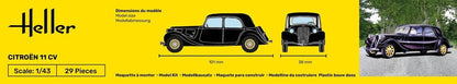 Heller - Gift Set Citroen 11 CV 56159