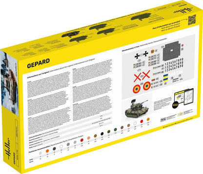 Heller 1/35 scale Gepard German Anti-Aircraft Tank Model Kit 81127