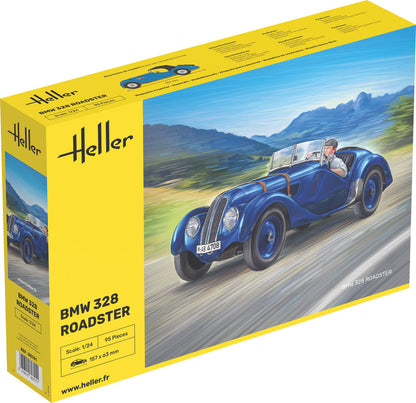 Heller 1/24 BMW 328 Roadster Starter Kit Model 56701