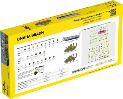 Heller 1/72 Omaha Beach Plastic Model Kit Diorama Set 50332
