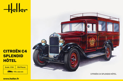 Heller 1/24 Citroen C4 Splendid Hotel Model Kit 80713