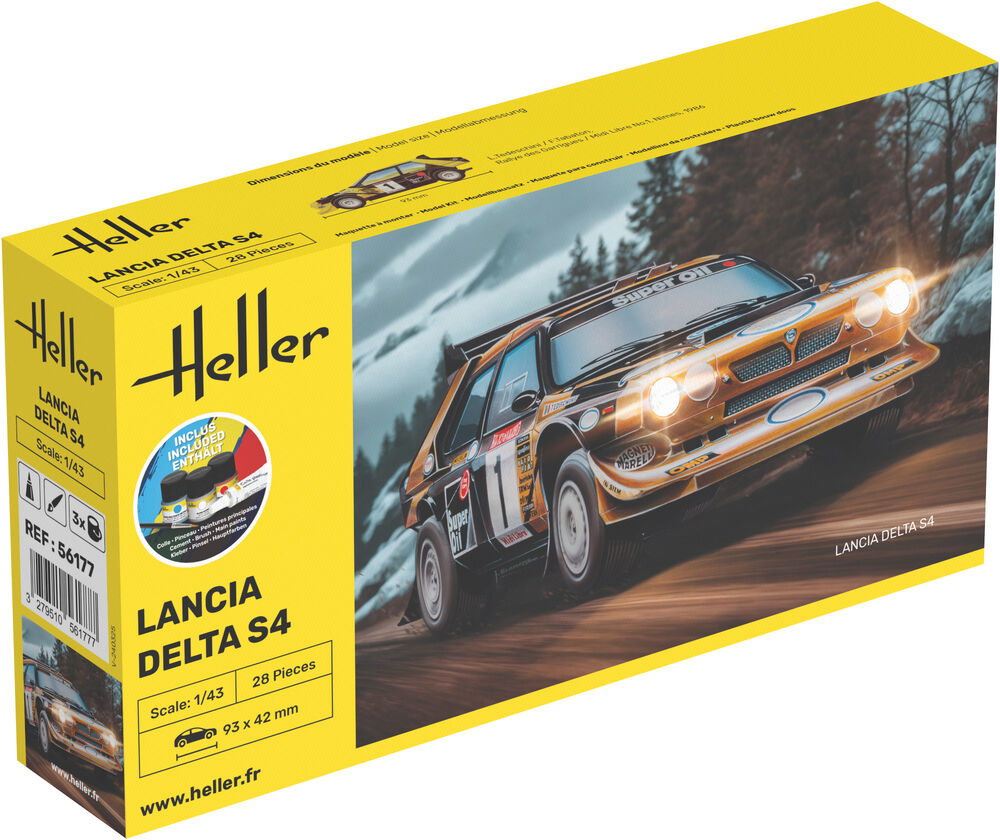 Heller - Gift Set Lancia Delta S4 56177