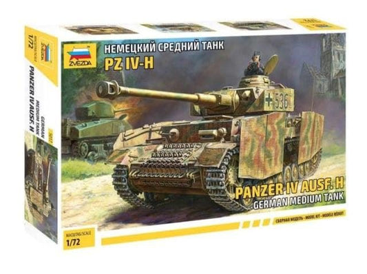 Zvezda 1/72 Military - Panzer Iv Ausf H - Z5017