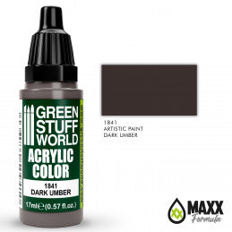 Green Stuff World - Acrylic Color 1841 Dark Umber