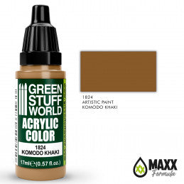 Green Stuff World - Acrylic Color 1824 Komodo Khaki
