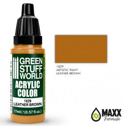 Green Stuff World - Acrylic Color 1829 Leather Brown