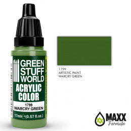 Green Stuff World - Acrylic Color 1799 Warcry Green