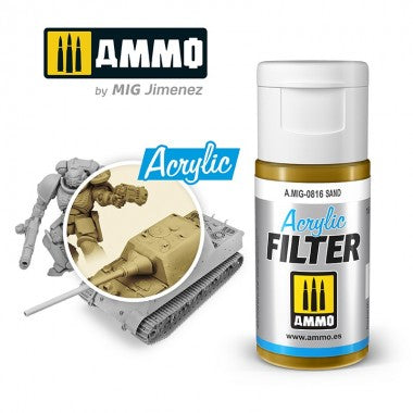 Ammo by MIG Acrylic Filter - A.MIG-0816 Sand